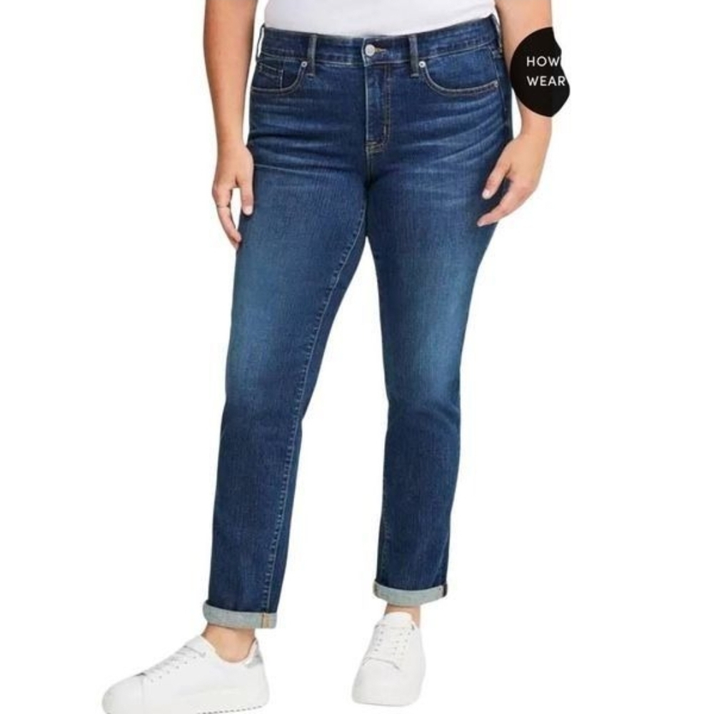 Torrid Perfect Boyfriend Ankle Vintage Stretch Denim Jeans